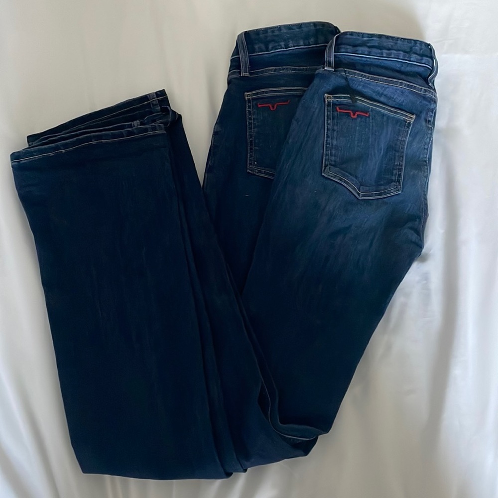 Two pairs Chloe Kimes Ranch Jeans